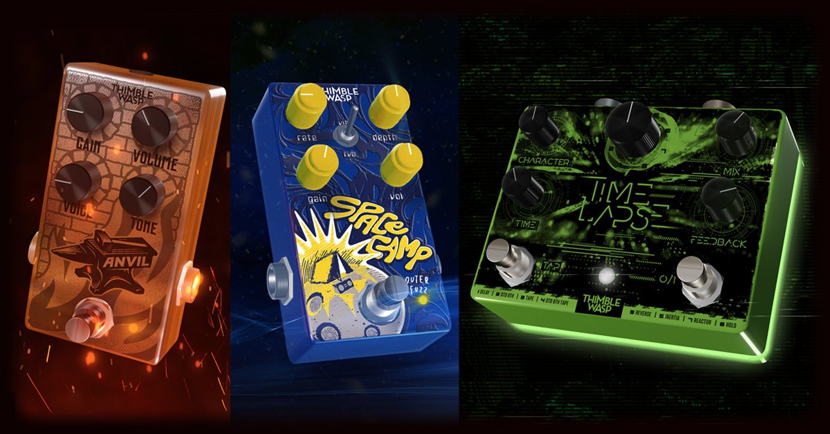 Thimble Wasp Effects, guitar and synth pedals & stompbox design