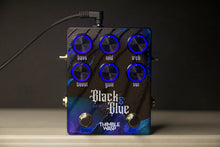 Load image into Gallery viewer, BLACK & BLUE DISTORTION
